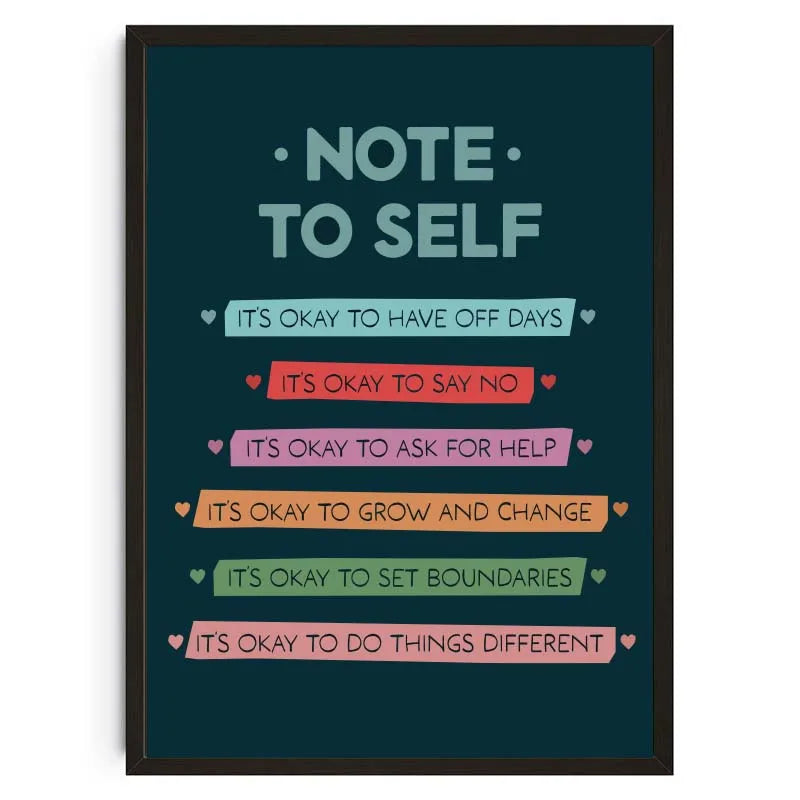Leinwand Poster Zitate Drucke Wandbild für Therapie Büro Dekor - So ist Leben