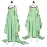 Arwen Cosplay Kostüm Grünes langes Kleid für Halloween-Party So ist Leben
