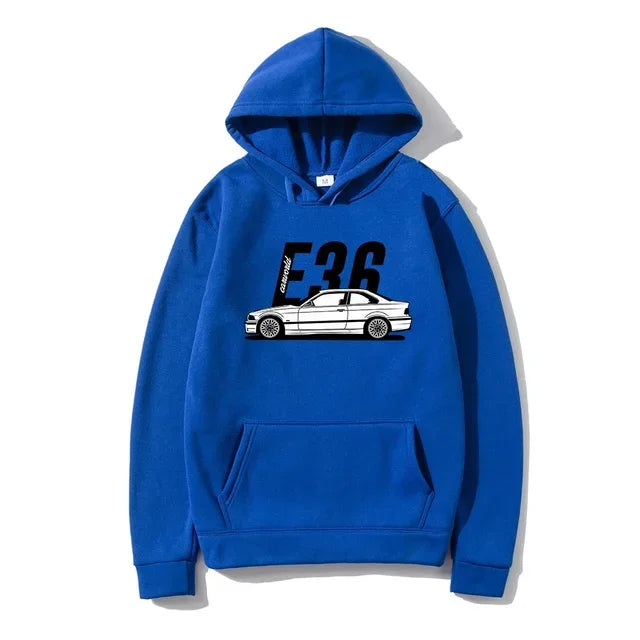 Klassischer Pullover mit grafischem Initialen-Print für Herren, Hip-Hop-Mode - So ist Leben
