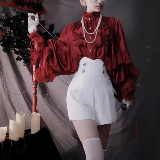 Y2K Vintage Langarmshirt mit Patchwork‑Design - So ist Leben