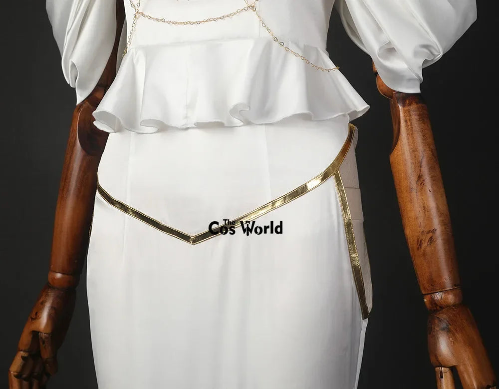 COSda@Overlord Albedo Weißes Kleid Outfits Anime Cosplay KostümeCOSda@ So ist Leben