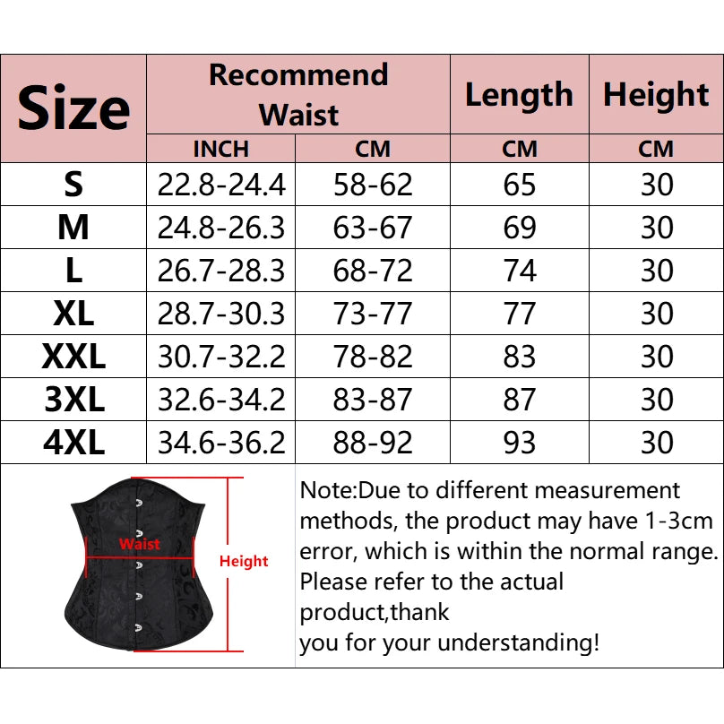 Unterbrustkorsett Floral Push Up Boned Bustier Gothique Korsett für Frauen Front Busk Gorset Korse Sexy Frauen Gothic Korsett So ist Leben
