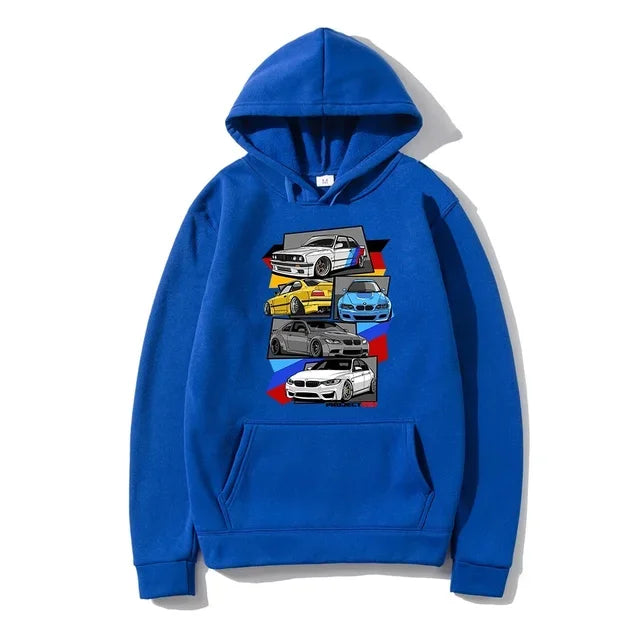 Klassischer Pullover mit grafischem Initialen-Print für Herren, Hip-Hop-Mode - So ist Leben