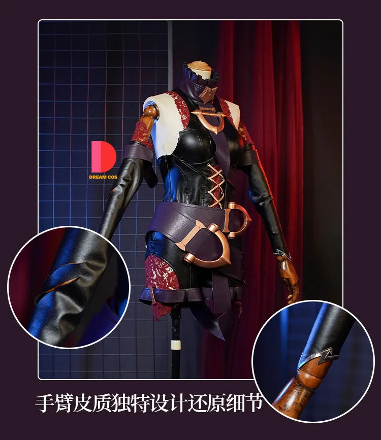 Heißes Anime-Spiel lol briar cosplay Kostüm das zurückhaltende Hunger cosplay Kostüm Kleidung Uniform Vampire künstliches Halloween So ist Leben