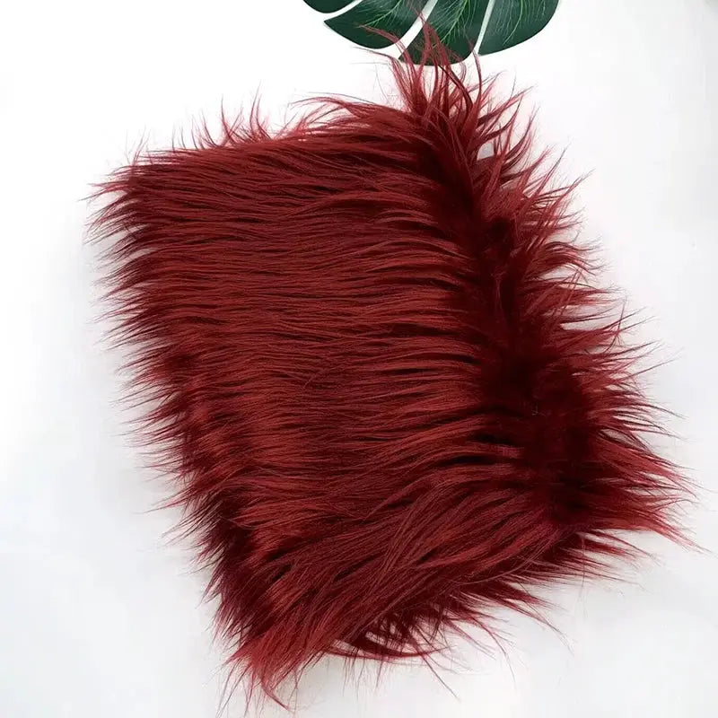 Diverse Farben Faux Pelz Stoff 25x45 cm 8 cm - So ist Leben