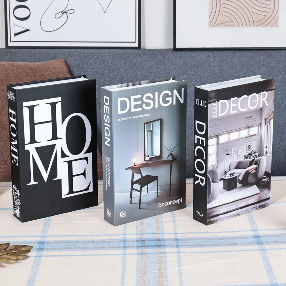 Wohnzimmerdekoration Designerbücher Couchtisch-Ornamente - So ist Leben