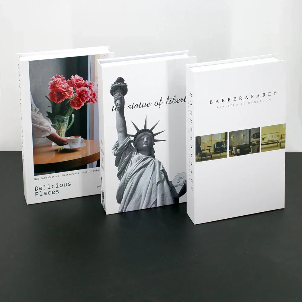 Wohnzimmerdekoration Designerbücher Couchtisch-Ornamente - So ist Leben