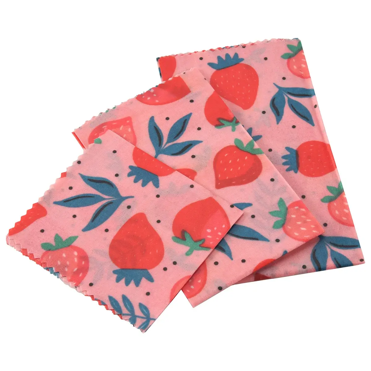 1Set Wiederverwendbare Bienenwachs Tuch Wrap Lebensmittel Frische Tasche Deckel Dschungel Party Bienen Wachs Wrap für Sandwich Käse - So ist Leben