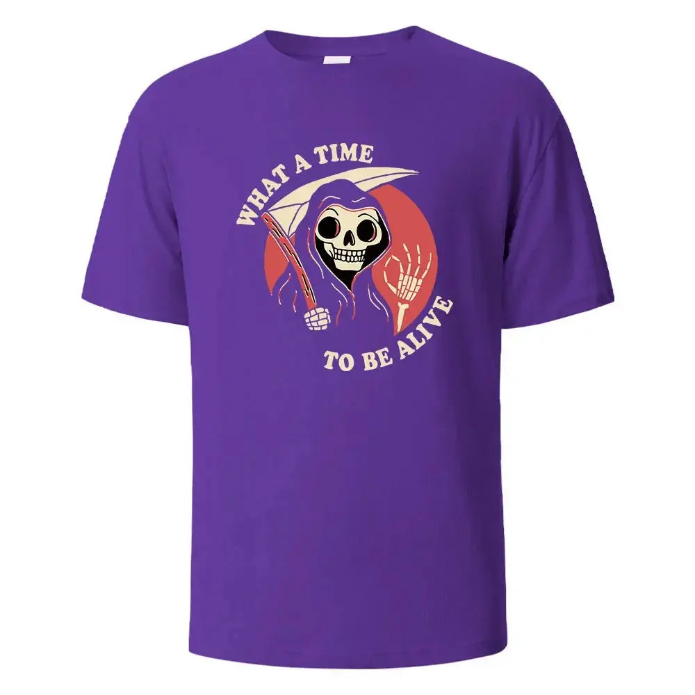What A Time To Be Alive-Hip-Hop-Print T-Shirt - So ist Leben