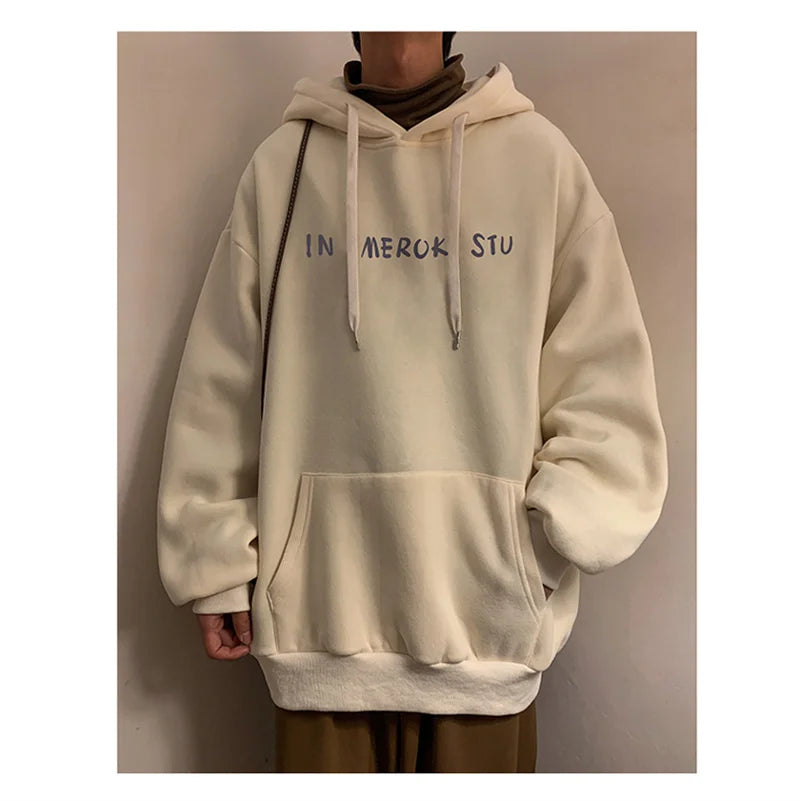 Neue Goth Grafik Gedruckt Pullover Hoodies Für Männer Y2K Vintage Streetwear Mit Kapuze Sweatshirts Herbst Baggy Hip Hop Mode Hoody So ist Leben