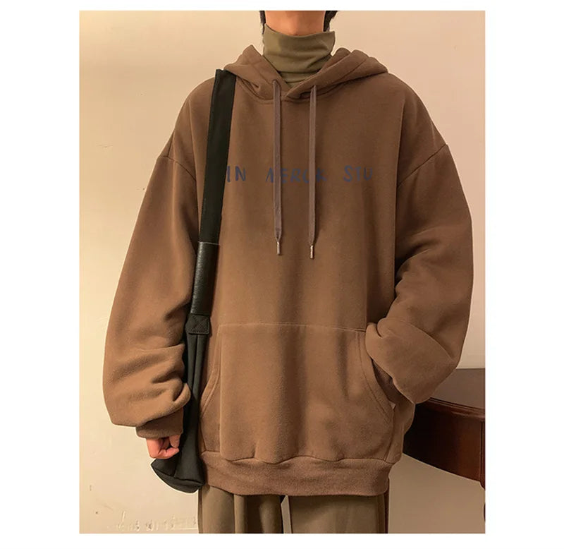 Neue Goth Grafik Gedruckt Pullover Hoodies Für Männer Y2K Vintage Streetwear Mit Kapuze Sweatshirts Herbst Baggy Hip Hop Mode Hoody So ist Leben
