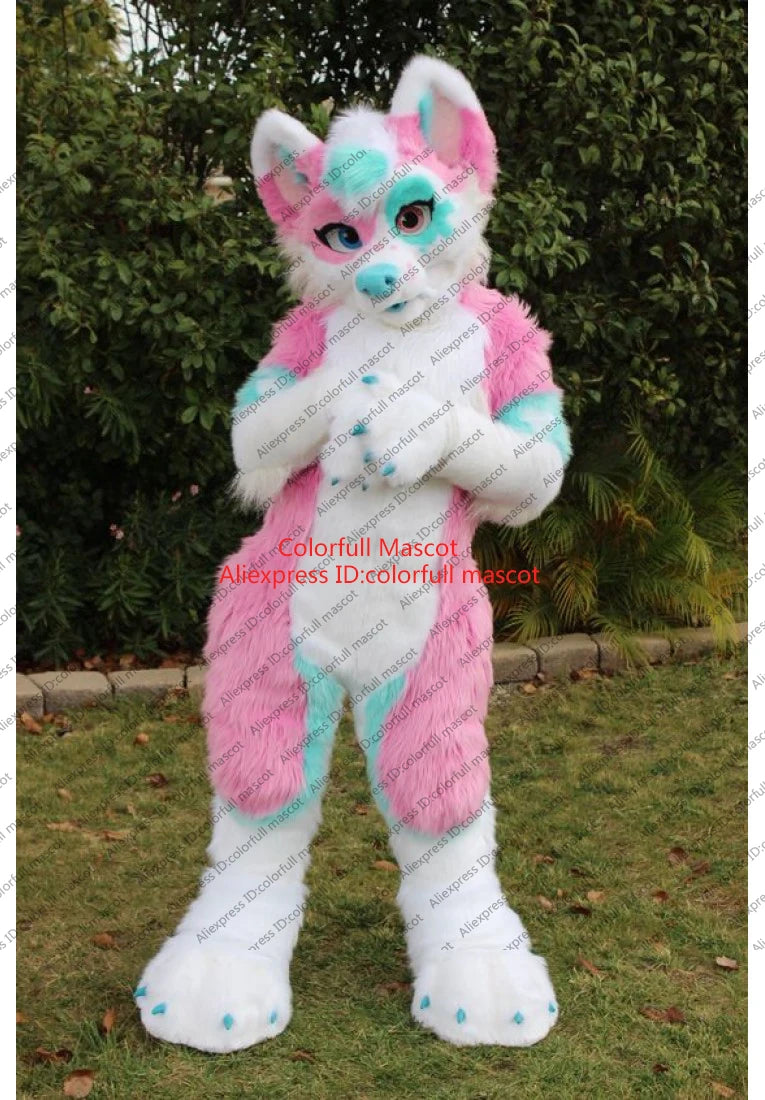 Fursuit Furries Anime Digitigrade Kostüm Gebogene Beine Engel Drache - So ist Leben