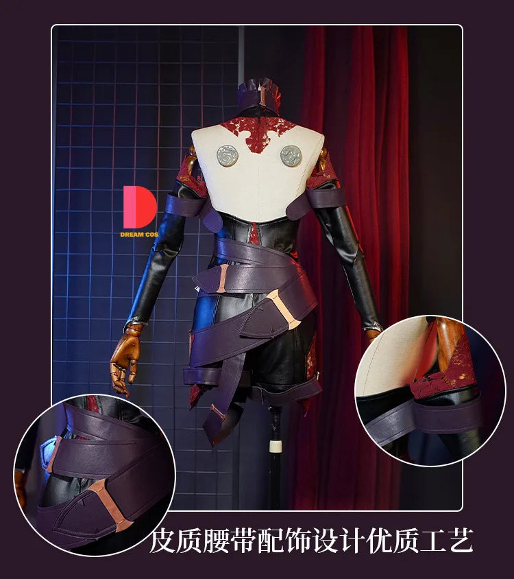 Heißes Anime-Spiel lol briar cosplay Kostüm das zurückhaltende Hunger cosplay Kostüm Kleidung Uniform Vampire künstliches Halloween So ist Leben