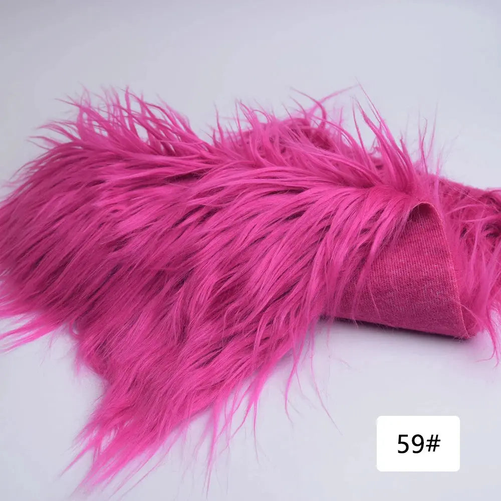 Diverse Farben Faux Pelz Stoff 25x45 cm 8 cm - So ist Leben