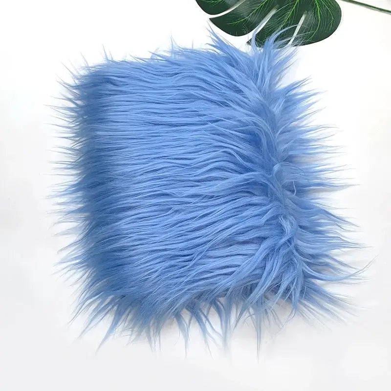 Diverse Farben Faux Pelz Stoff 25x45 cm 8 cm - So ist Leben