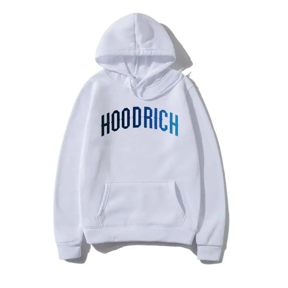 Lässiger, bedruckter Hip-Hop-Sweatshirt-Hoodie aus Baumwolle - So ist Leben