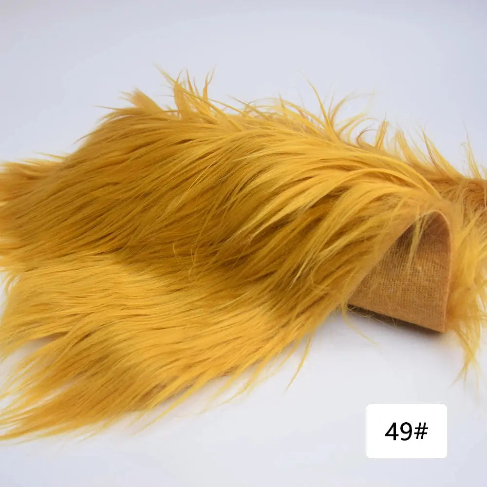 Diverse Farben Faux Pelz Stoff 25x45 cm 8 cm - So ist Leben