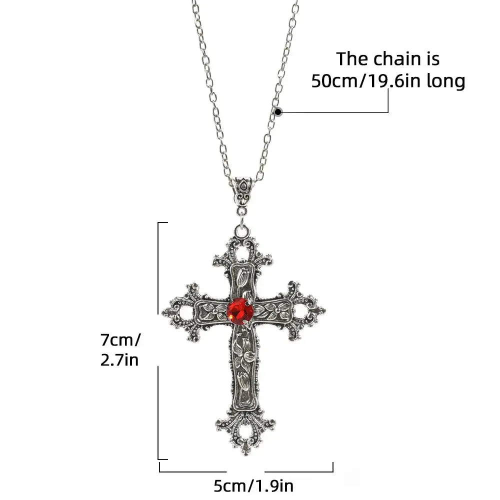 Anime Death Note Misa Amane Cosplay Halskette Kreuz Anhänger Kette Frauen Männer Schmuck Gothic Lolita Prop Zubehör Halloween - So ist Leben