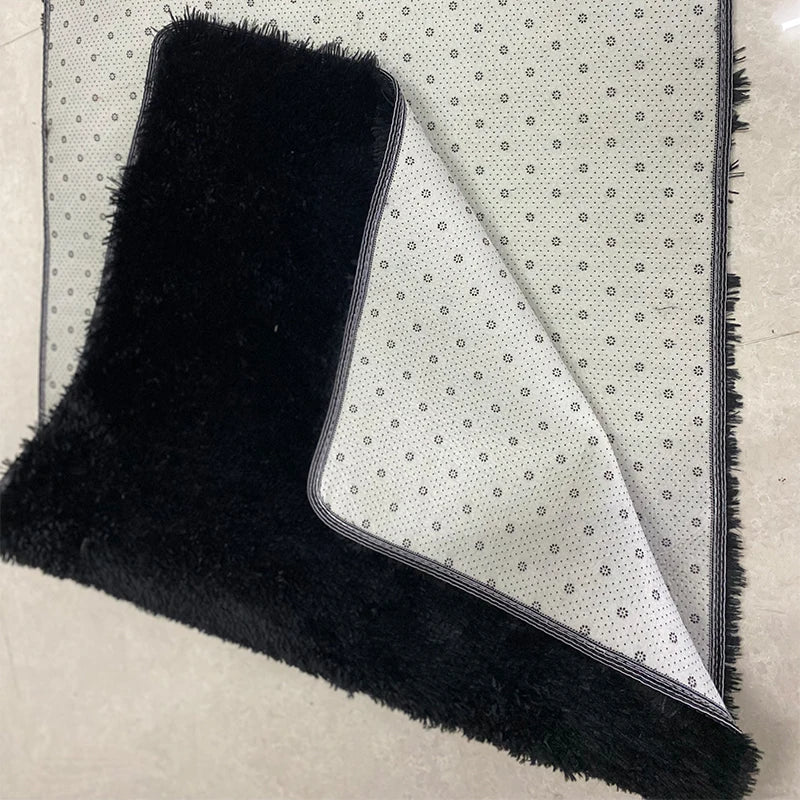 Stil Pelzigen Matte Moderne Schlafzimmer Nacht Teppiche Wohnzimmer Dekoration - So ist Leben