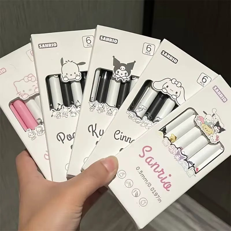 Sanrio Gelstift Set im Cartoon Stil für kreative Menschen So ist Leben