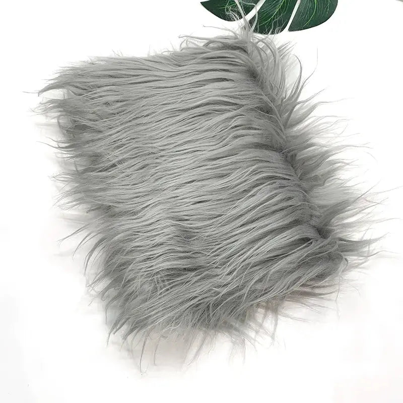 Diverse Farben Faux Pelz Stoff 25x45 cm 8 cm - So ist Leben