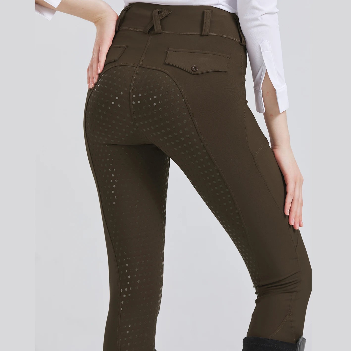 Professionelle Reithose, volles Silikon, schnell trocknend, elastisch, eng, Reitsporthose, rutschfeste Reithose, dick, verschleißfest So ist Leben