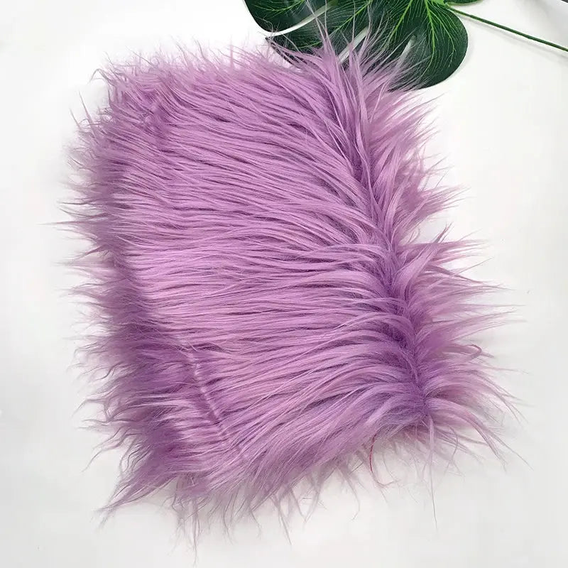 Diverse Farben Faux Pelz Stoff 25x45 cm 8 cm - So ist Leben