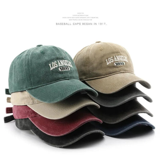 Mode Lässige Baseball Kappe für Frauen Männer Baumwolle Soft Top Hüte Unisex Los Angeles Stickerei Snapback Hut Wandern Sonnenschutz Kappen So ist Leben