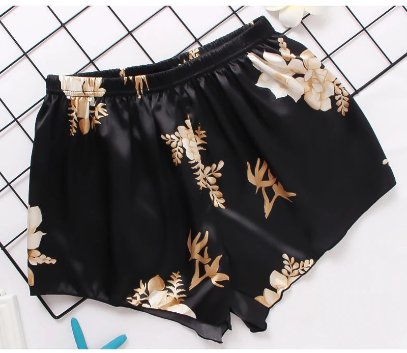 Damen Satin Seide Spitze Cami Weste Shorts Dessous Pyjamas Set Sommer Frauen Pyjamas Sets Zwei Stück Set Pijama Für Frau So ist Leben
