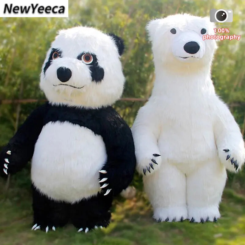 Großer Panda Eisbär Maskottchen Cosplay Kostüme - So ist Leben