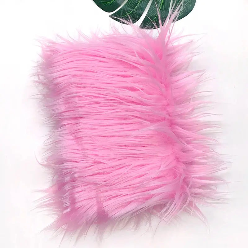 Diverse Farben Faux Pelz Stoff 25x45 cm 8 cm - So ist Leben
