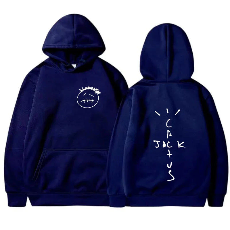 Lässiger Hip-Hop-Mode Langarm-Sweatshirt-Hoodies - So ist Leben
