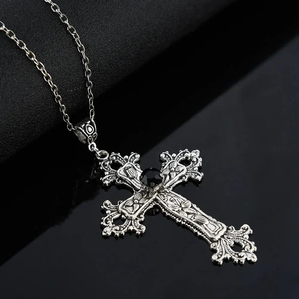Anime Death Note Misa Amane Cosplay Halskette Kreuz Anhänger Kette Frauen Männer Schmuck Gothic Lolita Prop Zubehör Halloween - So ist Leben
