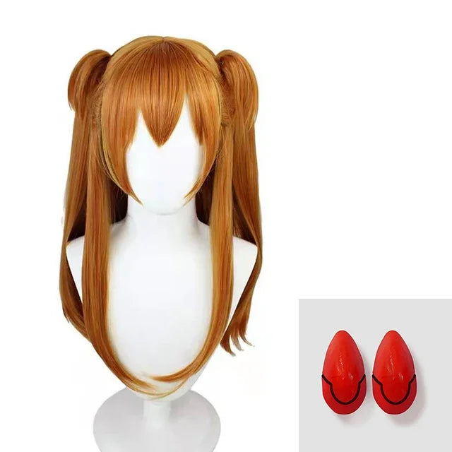Asuka Langley Soryu Cosplay Kostüm Perücke Haars pangen Rei Ayanami Cosplay Mädchen Frauen Halloween Loli Kleidung Zubehör So ist Leben