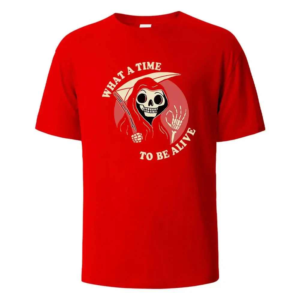 What A Time To Be Alive-Hip-Hop-Print T-Shirt - So ist Leben