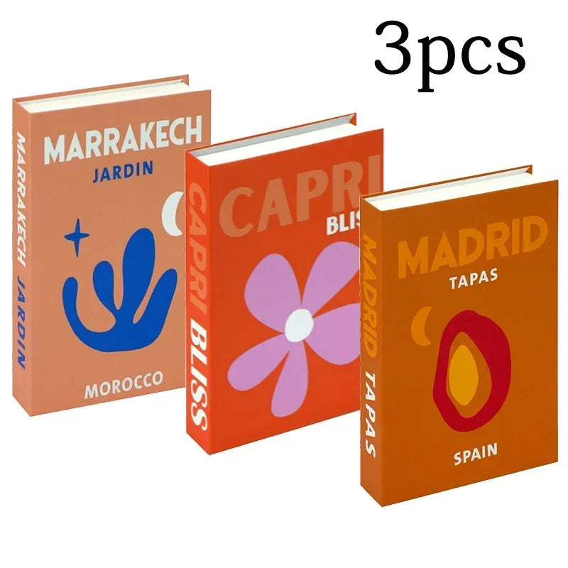Wohnzimmerdekoration Designerbücher Couchtisch-Ornamente - So ist Leben