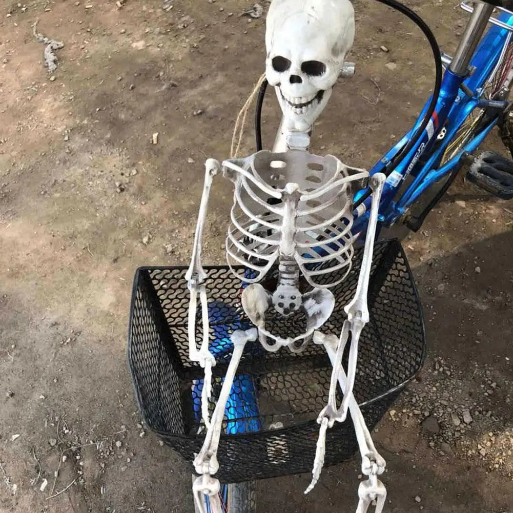 Halloween Menschliches Skelett Hängende Requisiten Hause Böse Party Dekoration Horror Gruselige Bewegliche Große Schädel Dekorationen So ist Leben