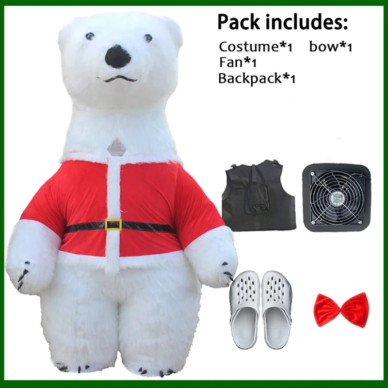 Großer Panda Eisbär Maskottchen Cosplay Kostüme - So ist Leben