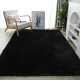 Stil Pelzigen Matte Moderne Schlafzimmer Nacht Teppiche Wohnzimmer Dekoration - So ist Leben