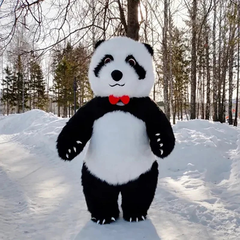 Großer Panda Eisbär Maskottchen Cosplay Kostüme - So ist Leben