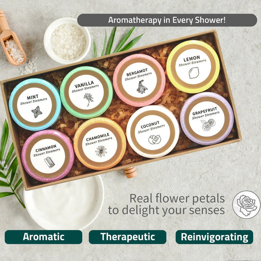 8-teiliges Badesalz-Tabletten-Set, natürliches, entspannendes Spa-Badesalz für die Badewanne, Körperpflege, geeignet für Frauen und Männer, Zuhause & Hotel So ist Leben