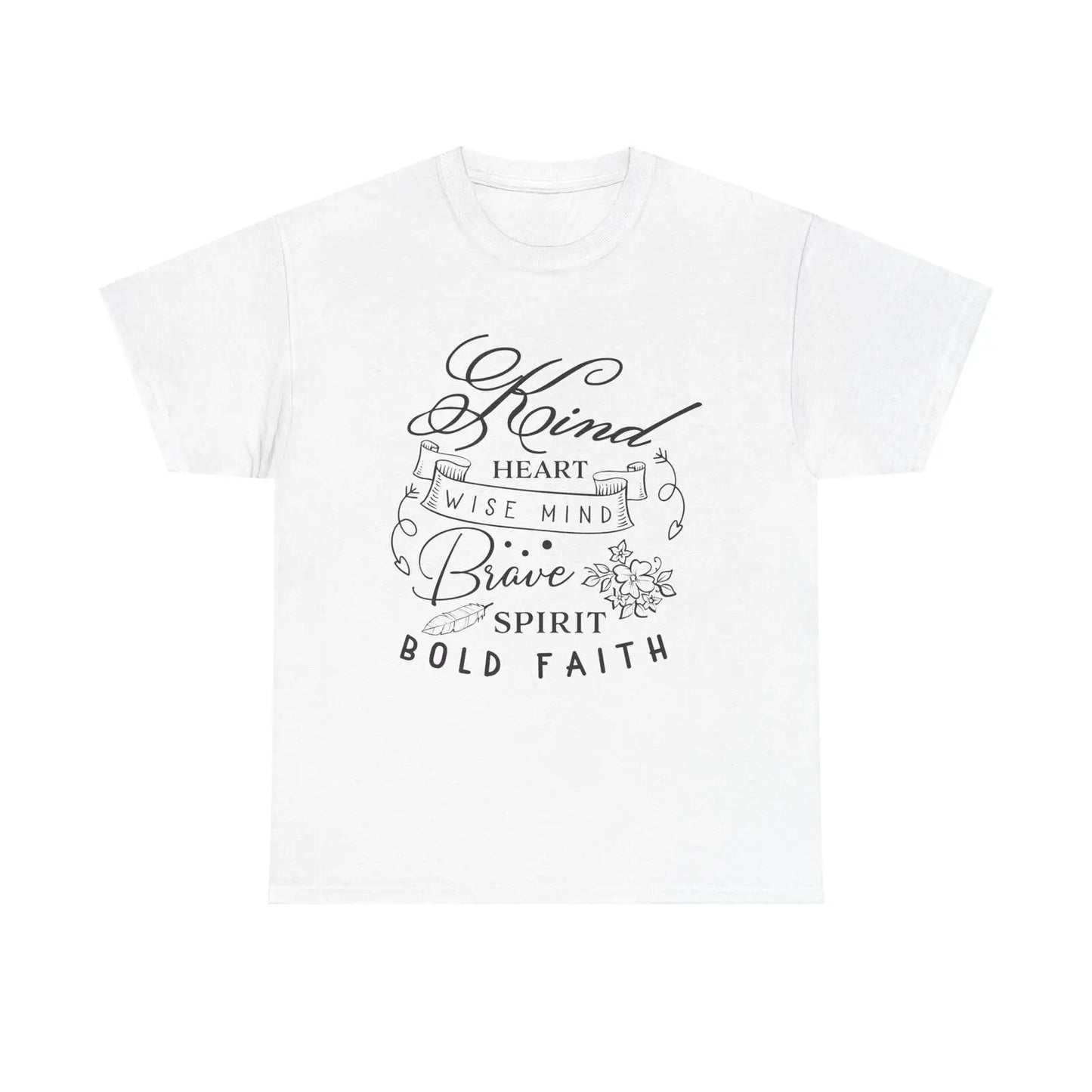 Kind Heart Zitat mutige Selbstliebe T Shirt - So ist Leben