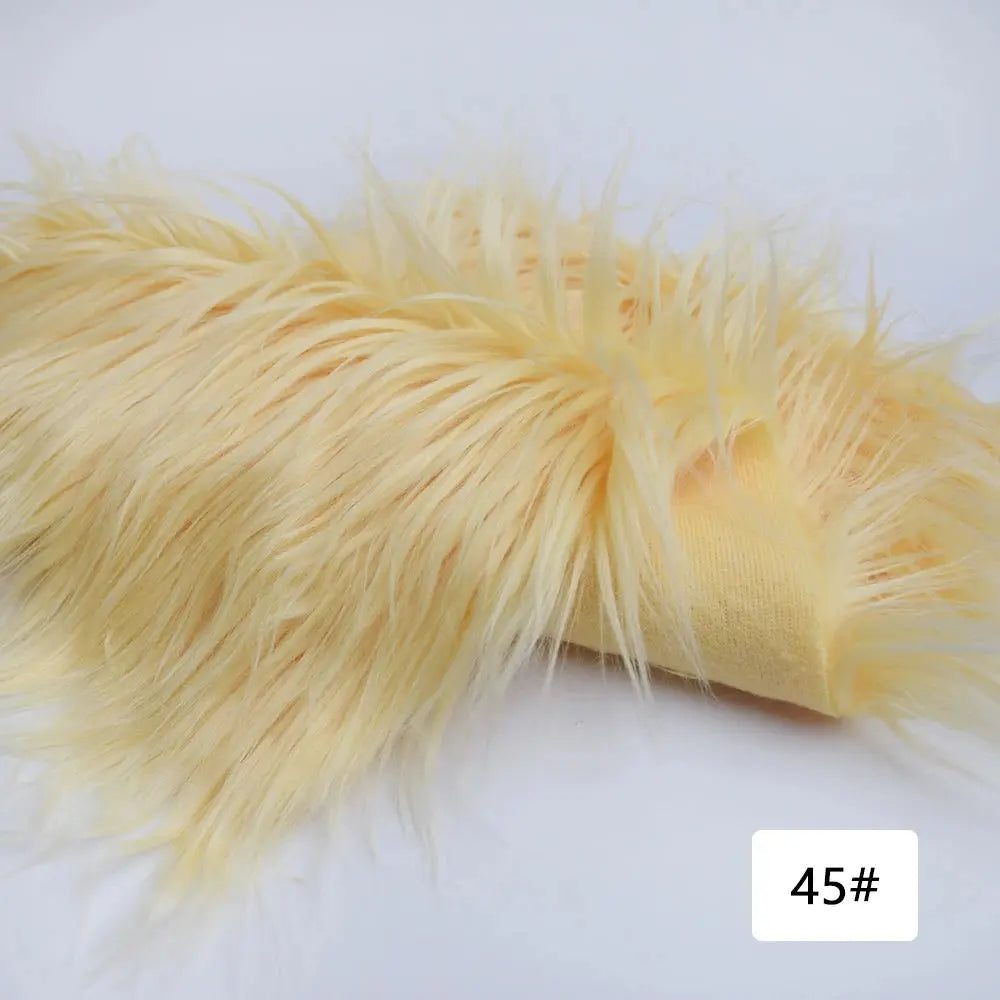 Diverse Farben Faux Pelz Stoff 25x45 cm 8 cm - So ist Leben