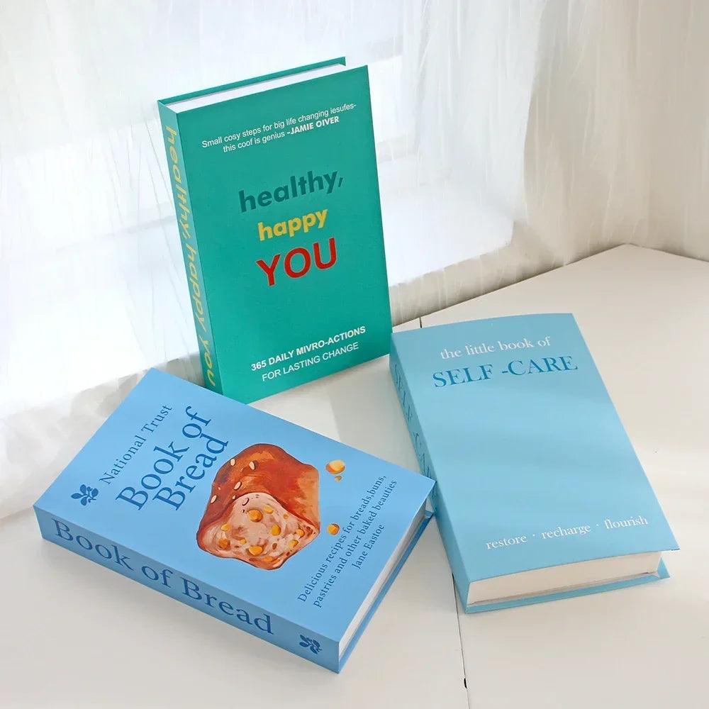 Wohnzimmerdekoration Designerbücher Couchtisch-Ornamente - So ist Leben