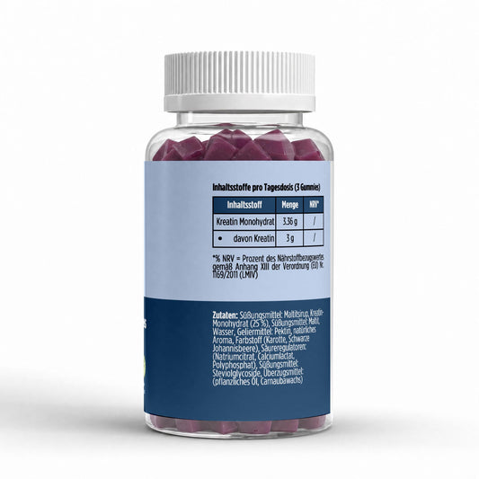 Kreatin Gummies Kirsche - 90 Stk. So ist Leben