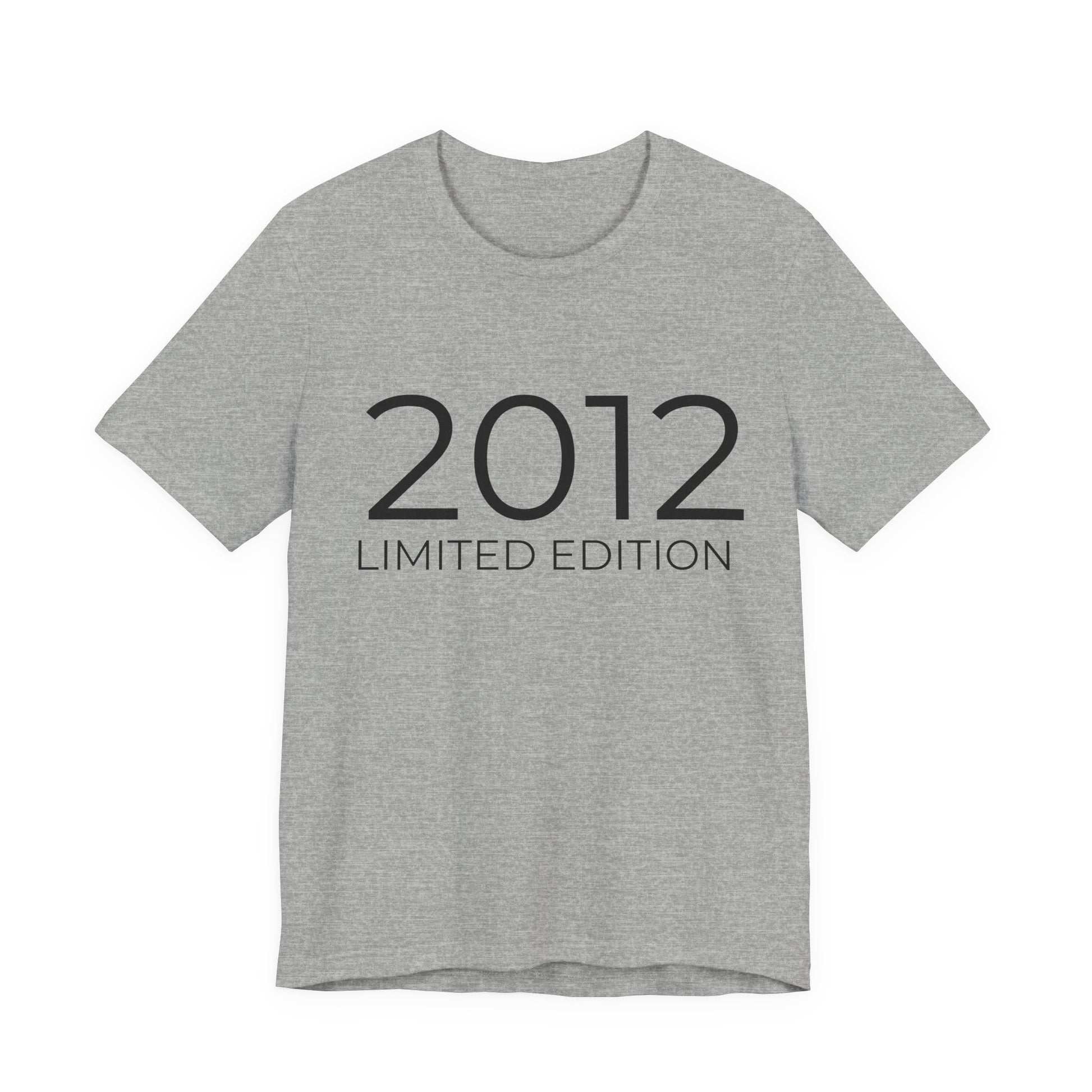 Limited Edition T‑Shirt – Jahrgang 2012 Printify