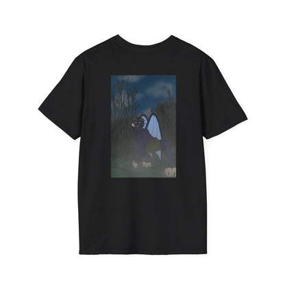 Mystical Fantasy Graphic Tee, Unisex Softstyle T-Shirt, Casual Wear, Gift for Friends, Festival Outfit, Unique Art T-Shirt Printify