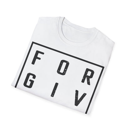 Unisex Forgiven Graphic Tee - Softstyle T-Shirt for Inspirational Living