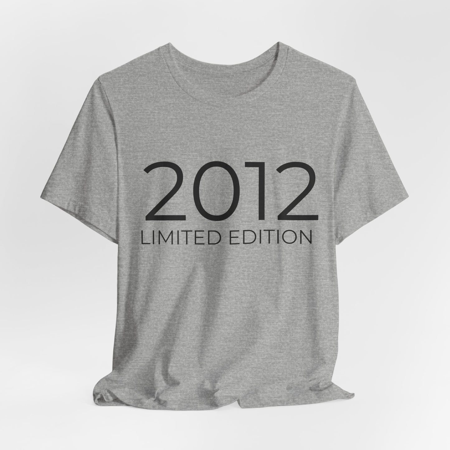 Limited Edition T‑Shirt – Jahrgang 2012 Printify
