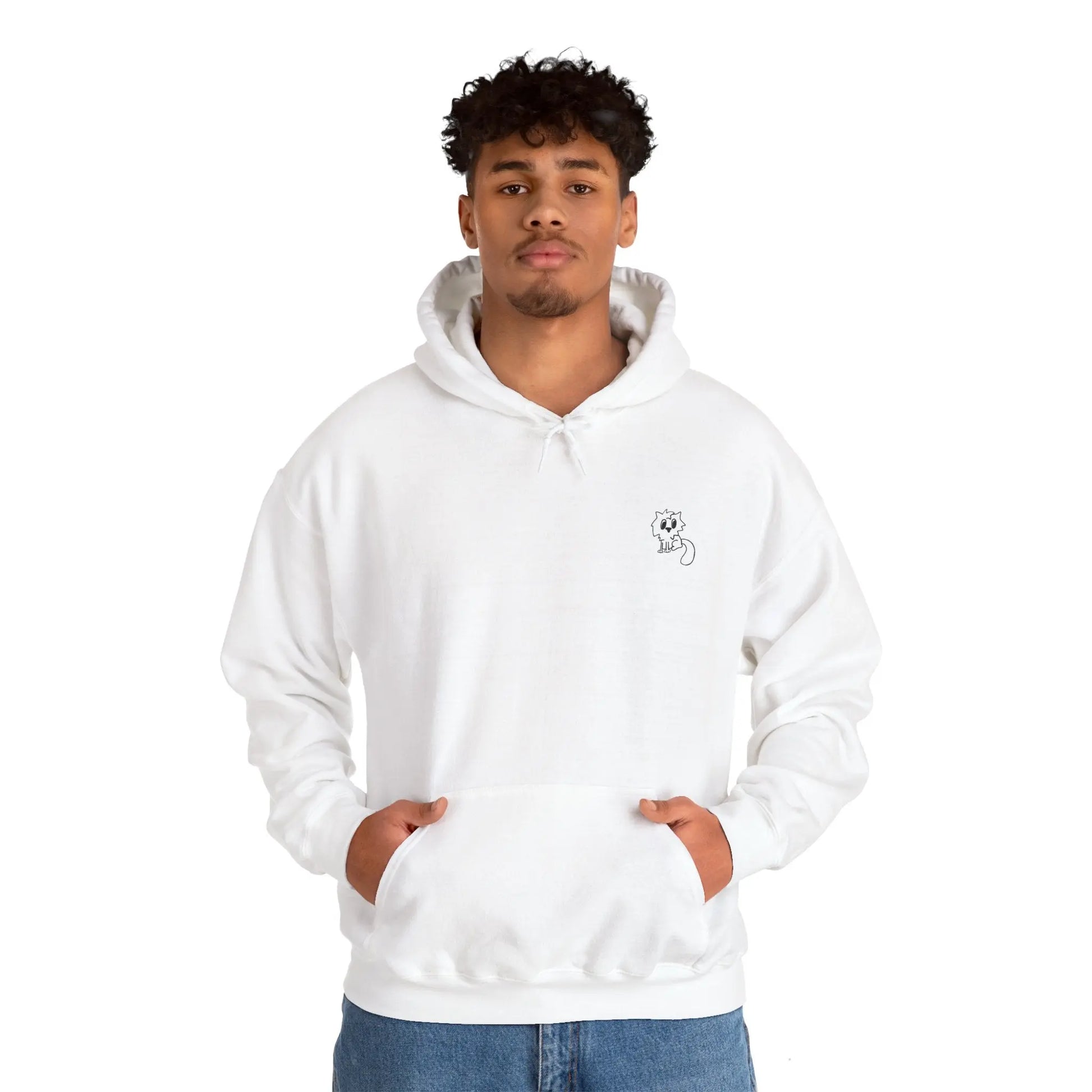 Niedliches Katzen-Design Unisex Hoodie – Perfekt für Katzenliebhaber & gemütliche Tage - So ist Leben